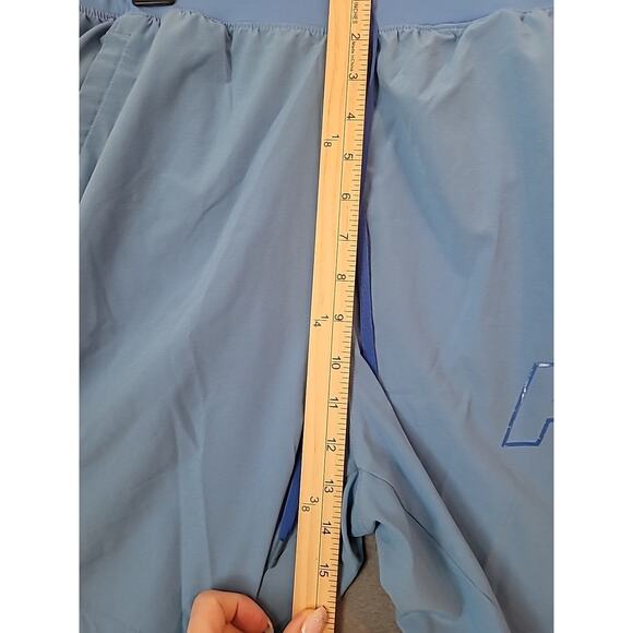 Under Armour Men’s SpeedPocket 7" Shorts Blue Small Running Training EUC - Picture 9 of 11